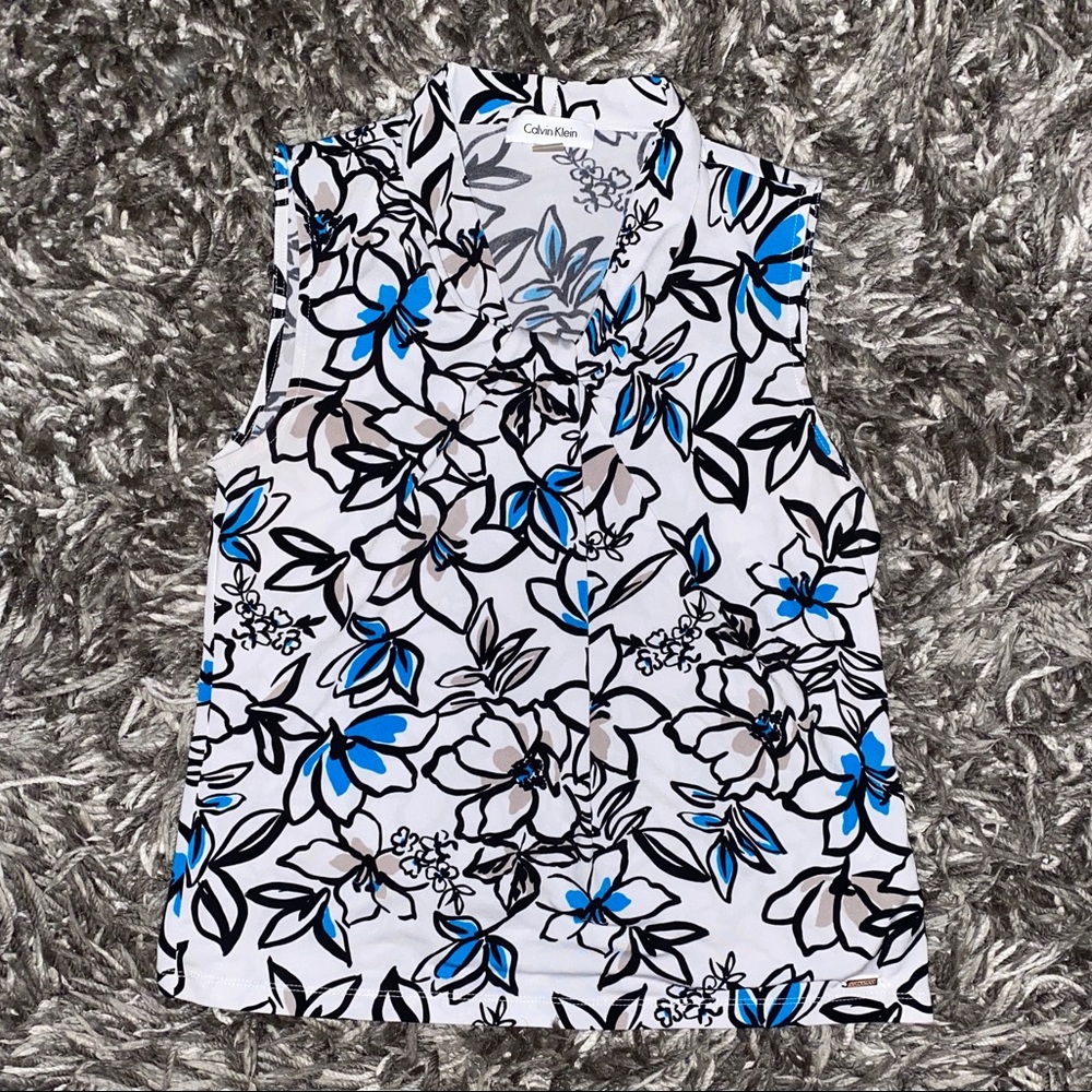 Calvin Klein Floral Tank Top